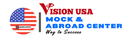 Vision USA Mock & Abroad Center logo